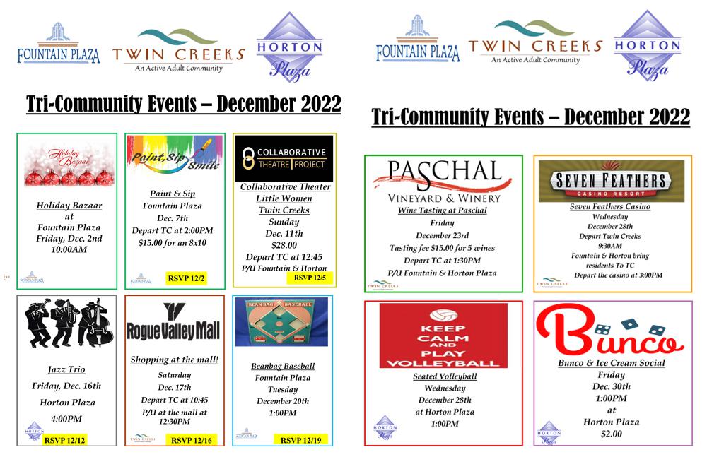 Tri-Community Events