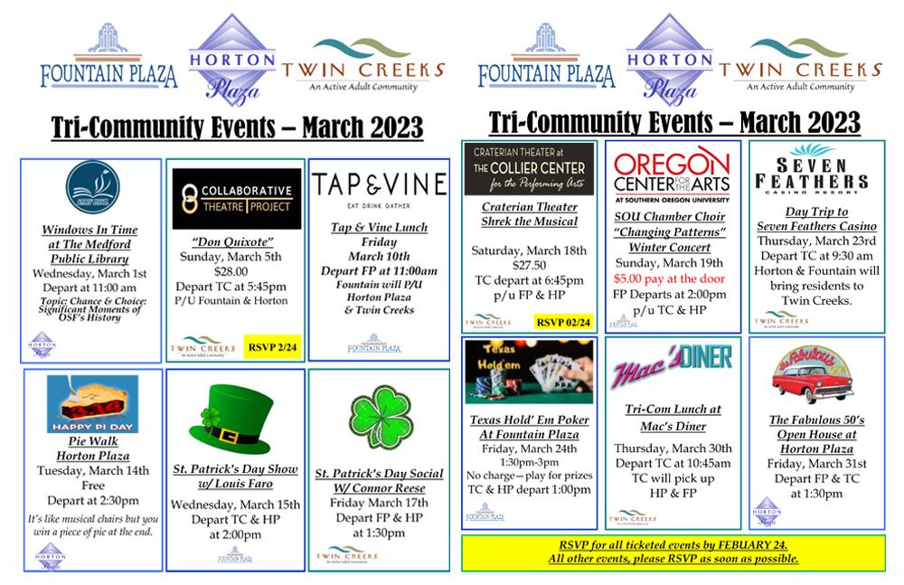 Tri-Community Events